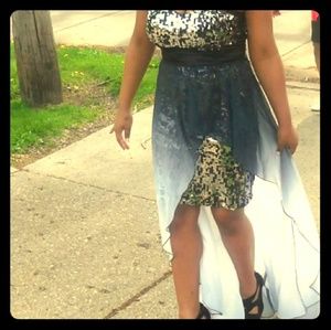 Speechless Sequenced Prom Dress Size 7